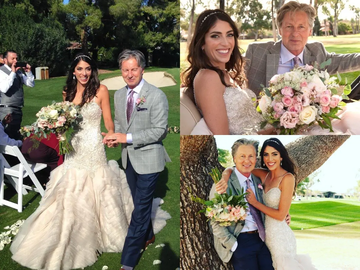 Picture montage from Brandel and Bailey initimate ceremony in 2017