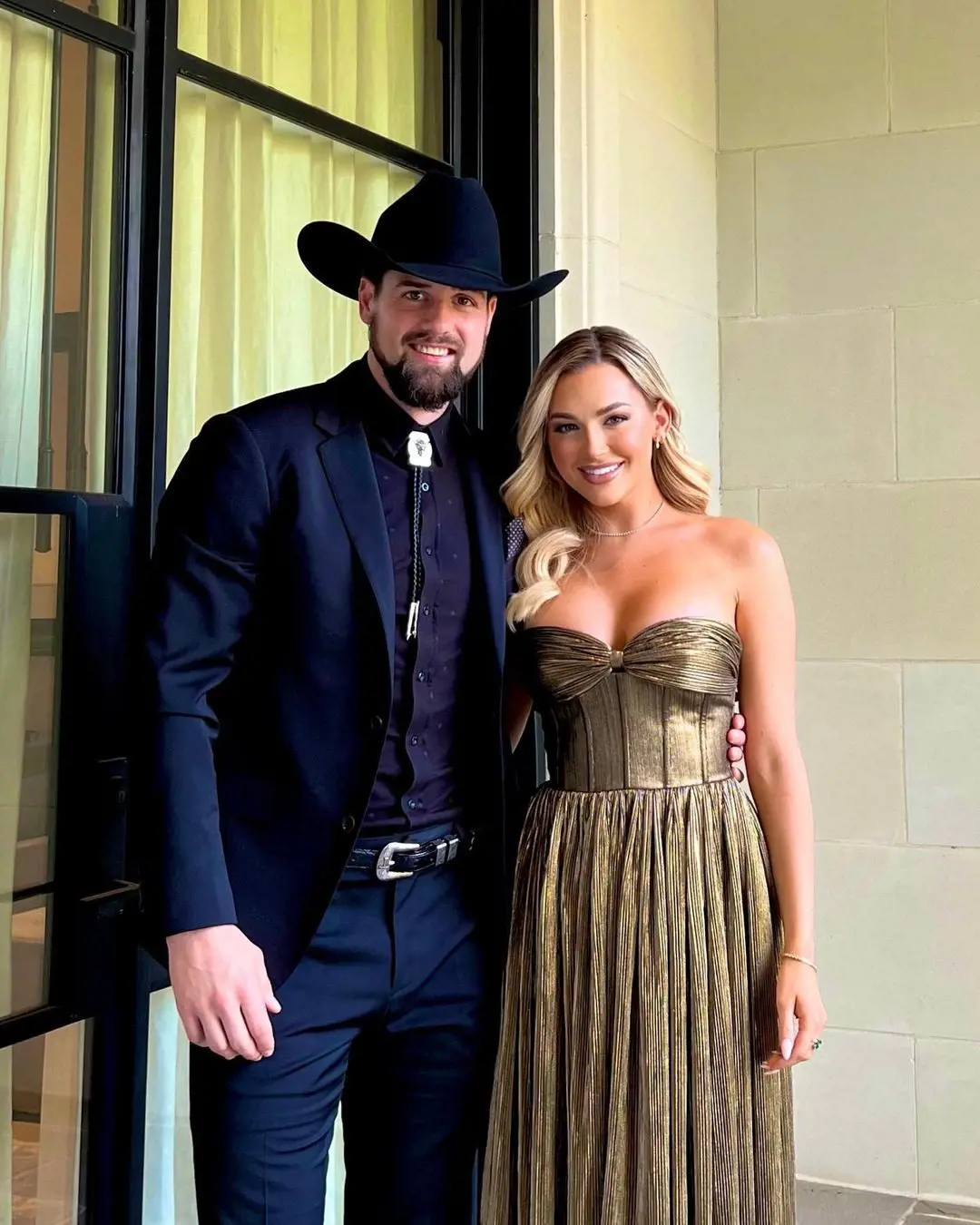 Jessica and Jamie dressed up for the Hall of Fame Induction Gala on October 31.