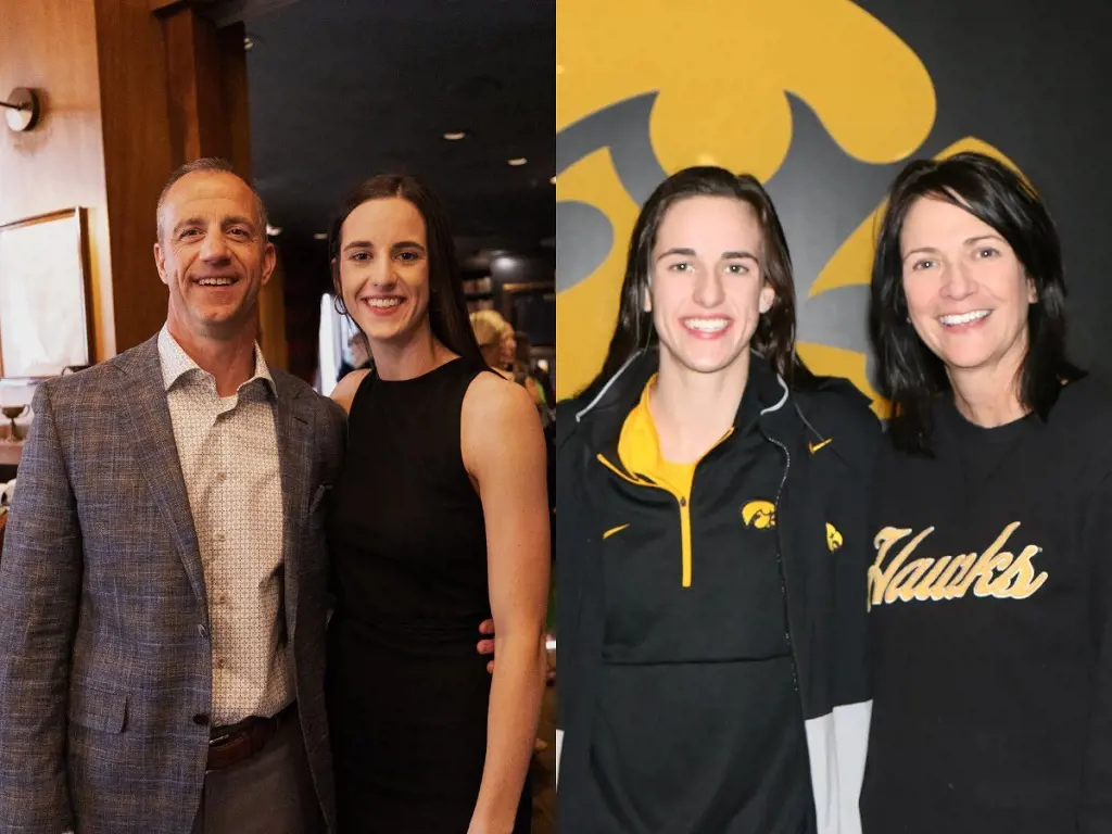 (Right) Caitlin and Anne after Iowa's home game against Illinois