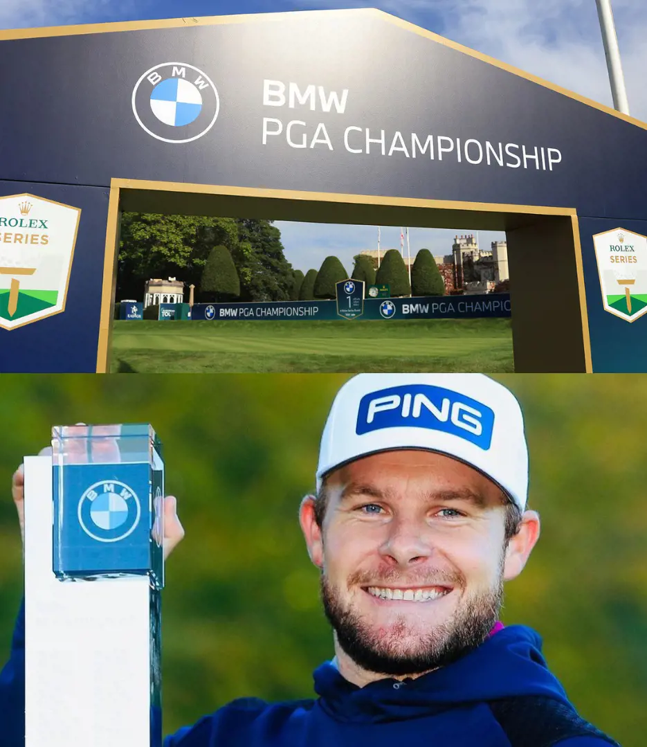 Tyrrell won the BMW PGA Championship title at Wentworth