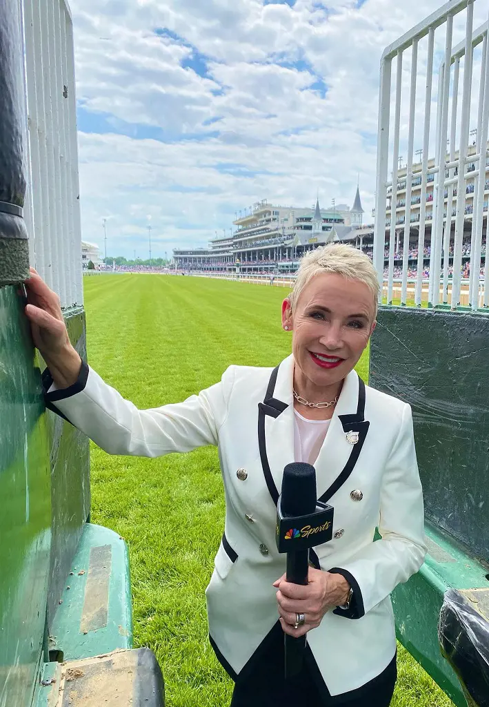 Donna at Churchill Downs in Louisville, KY, United States on May 8, 2023