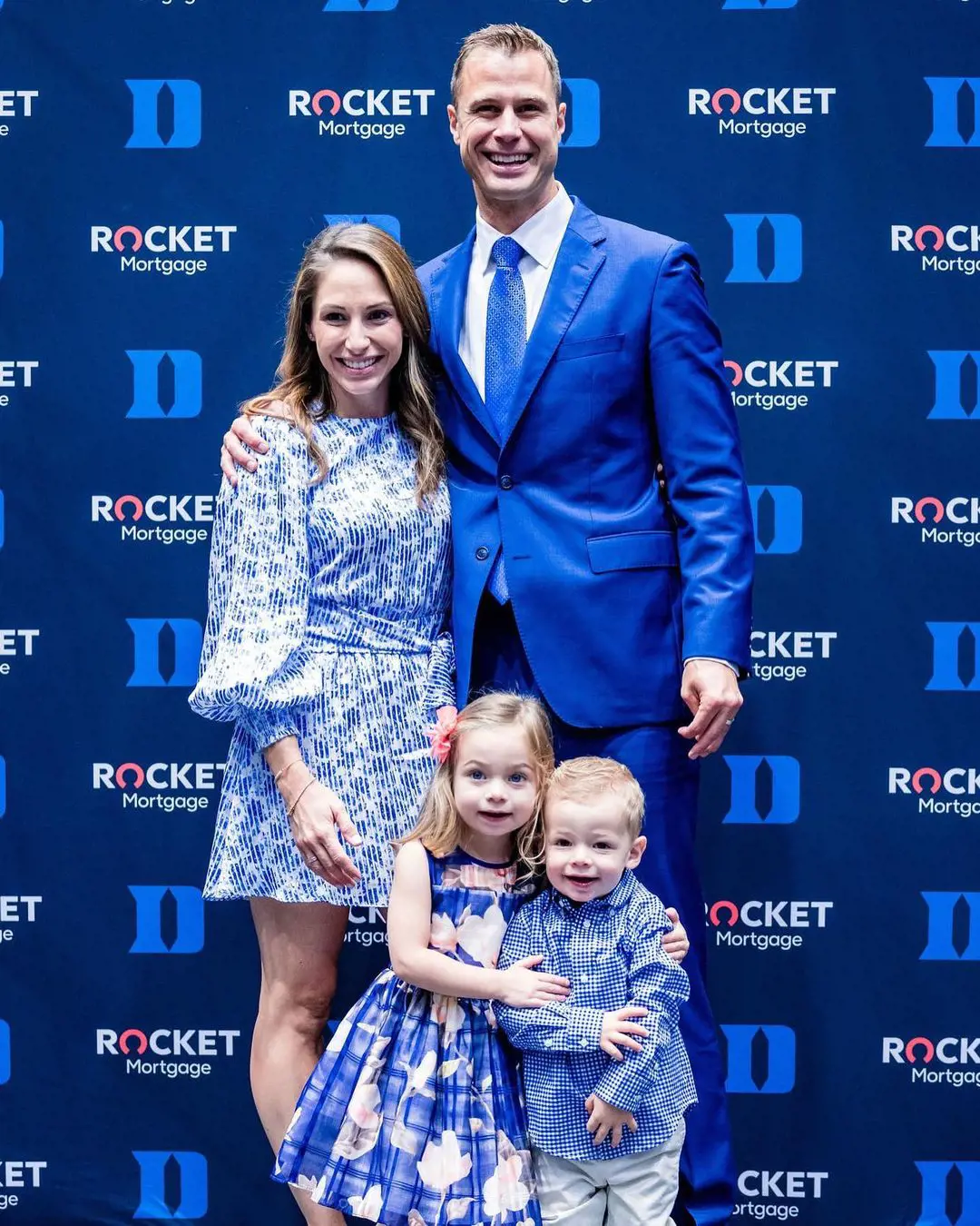 The Scheyers at Rocket Mortgage in June 2021