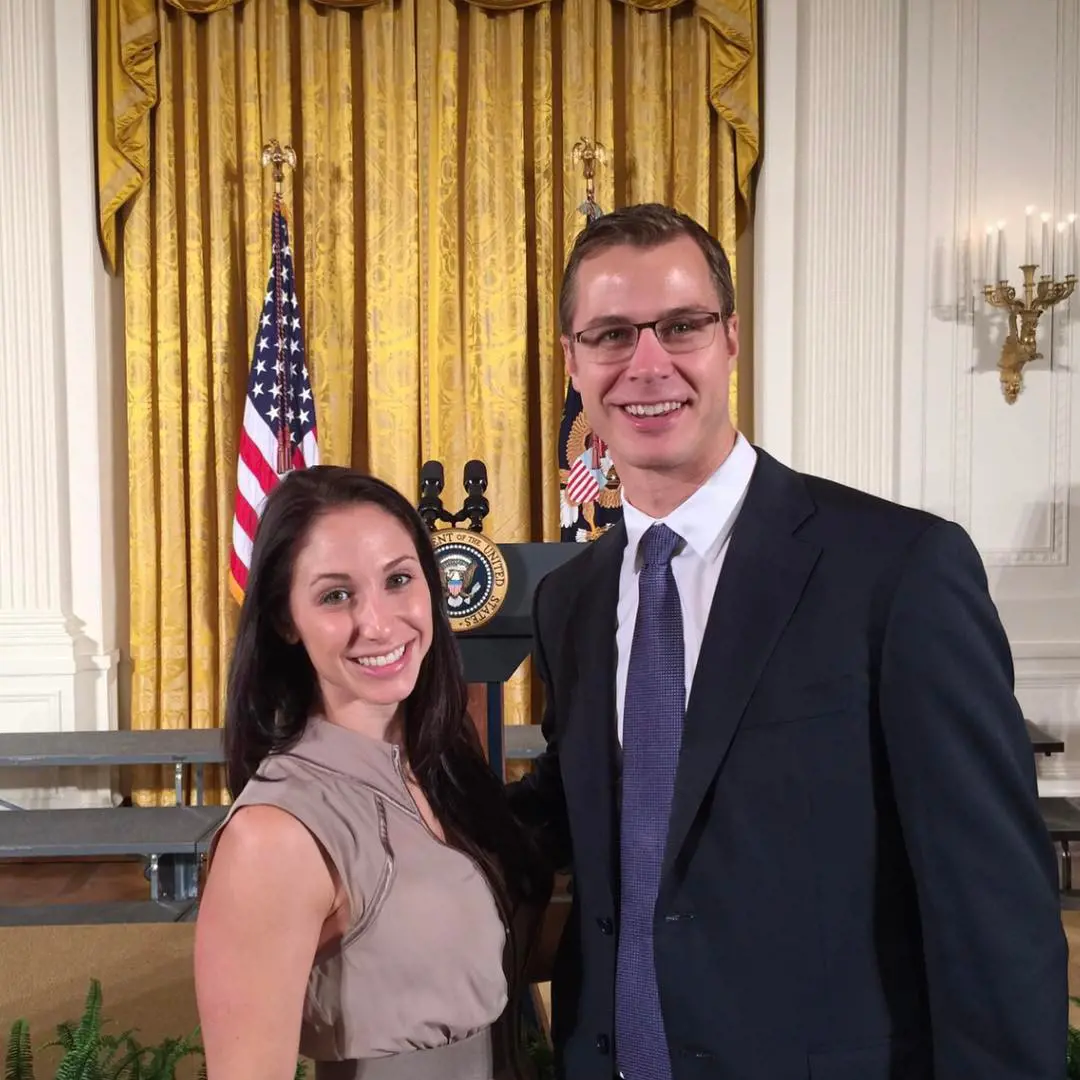 Jon and Marcelle's picture one week before their marriage in April 2017