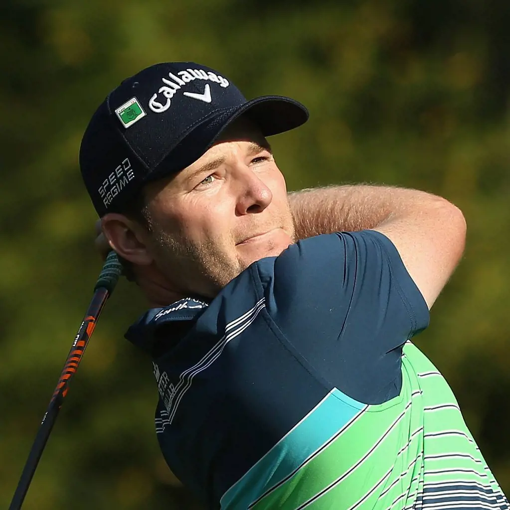 Branden Grace sporting Callaway hat in the 20221 PGA Tour event