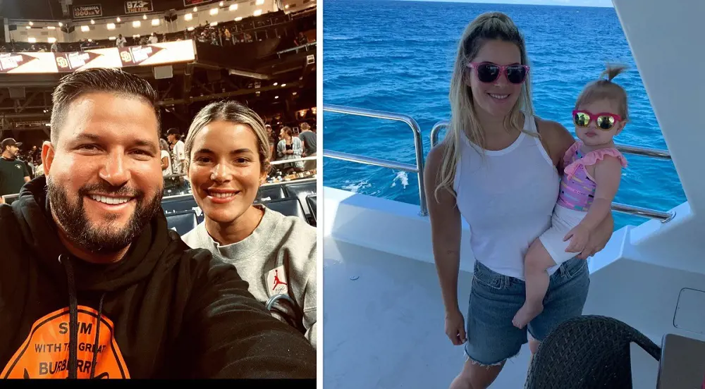 Yainee with her niece (right photo) at a boating trip in November 2021.