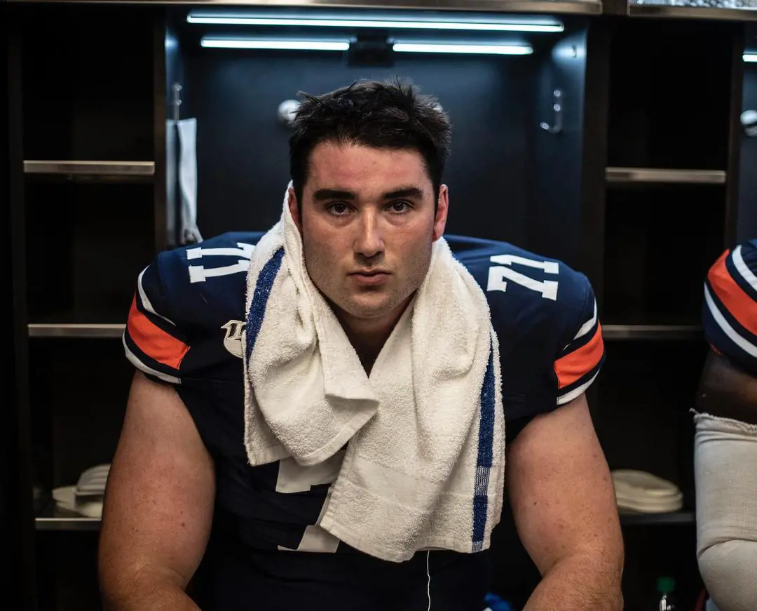 Jack Driscoll at Jordan Hare Stadium on September 16, 2019.