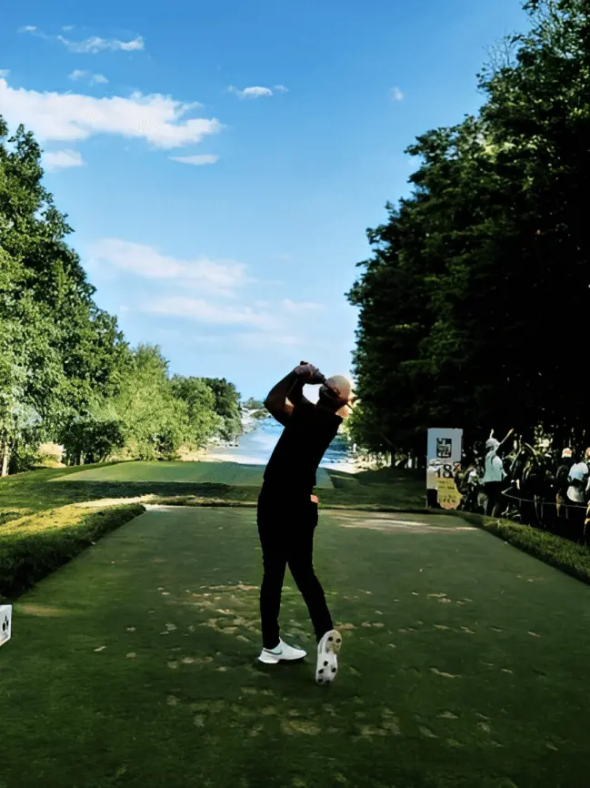 Wee-Mac with a perfect swing in 2023 RBC Canadian Open.