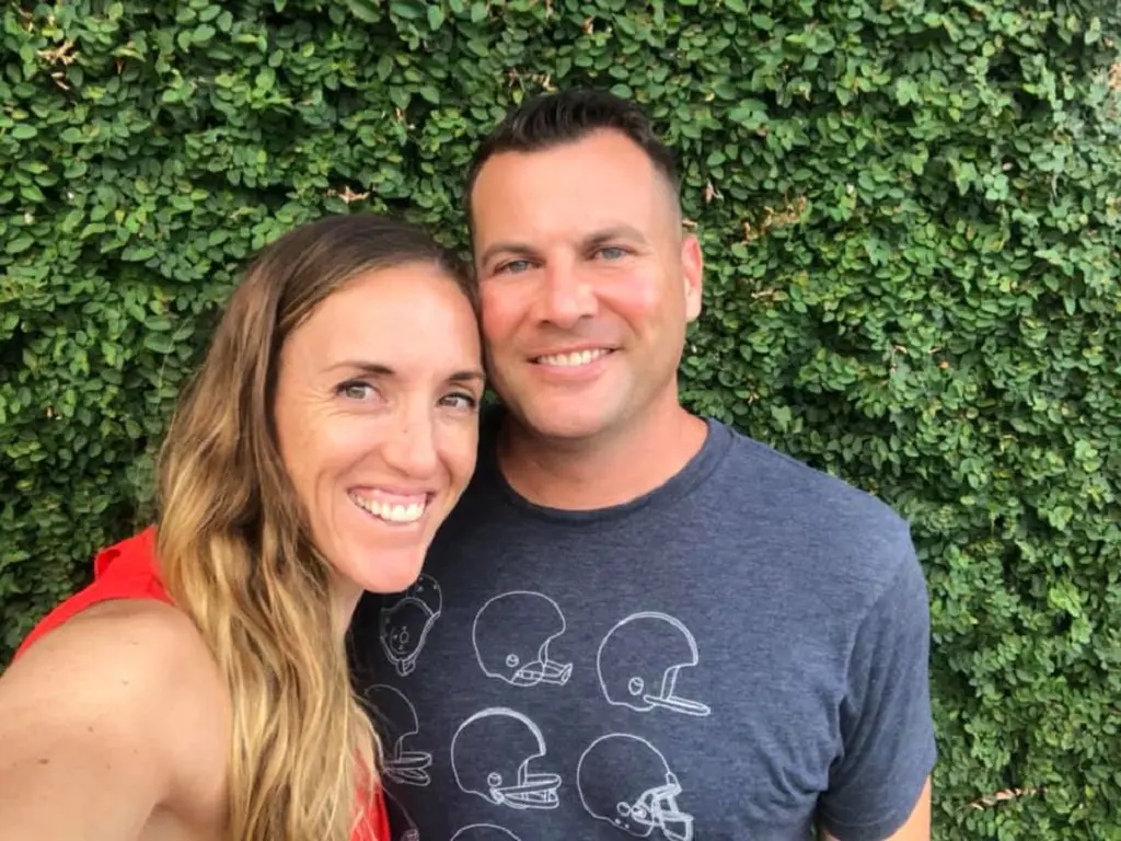 Monica and Jeff enjoying their time together at Austin, TX, United States on July 18, 2020. 