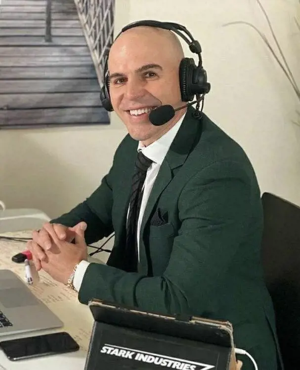 Ruocco during the match coverage on Aug 30, 2022.