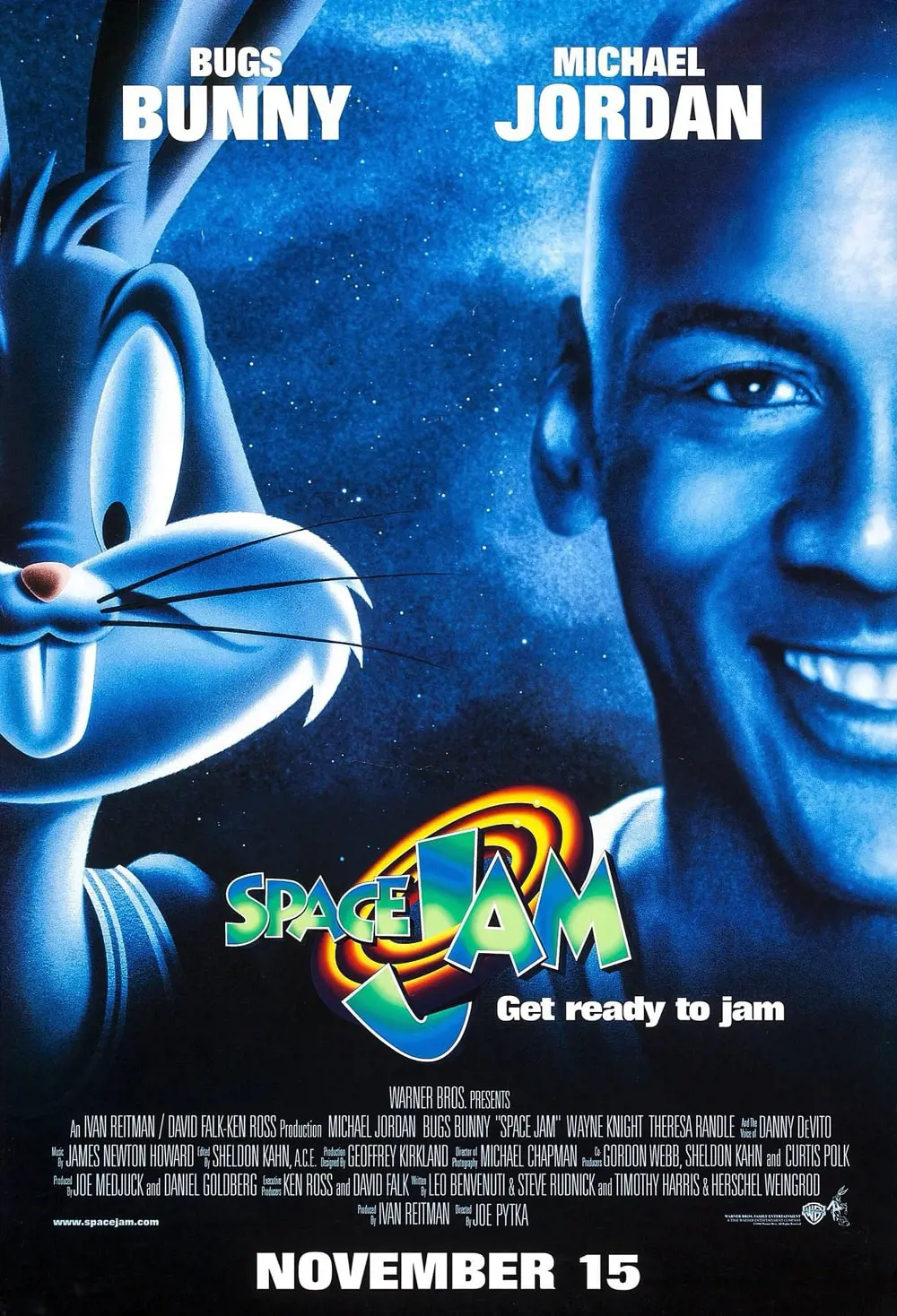 Michael Jordan starred in Space Jam that was released in 1996